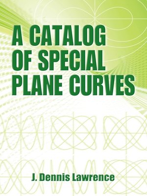 cover image of A Catalog of Special Plane Curves